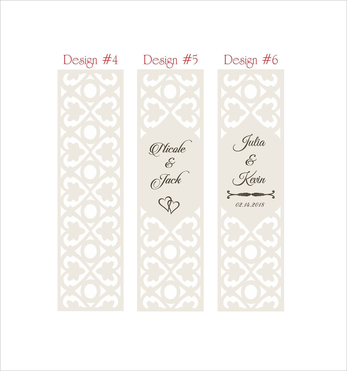 Personalized Wedding Wine Box: Laser Cut Engraved Wooden Gift