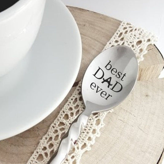Mothers coffee spoon, best mom ever, mothers day gift from daughter, engraved gift for mum, mamas tea spoon, the best mom, tea time