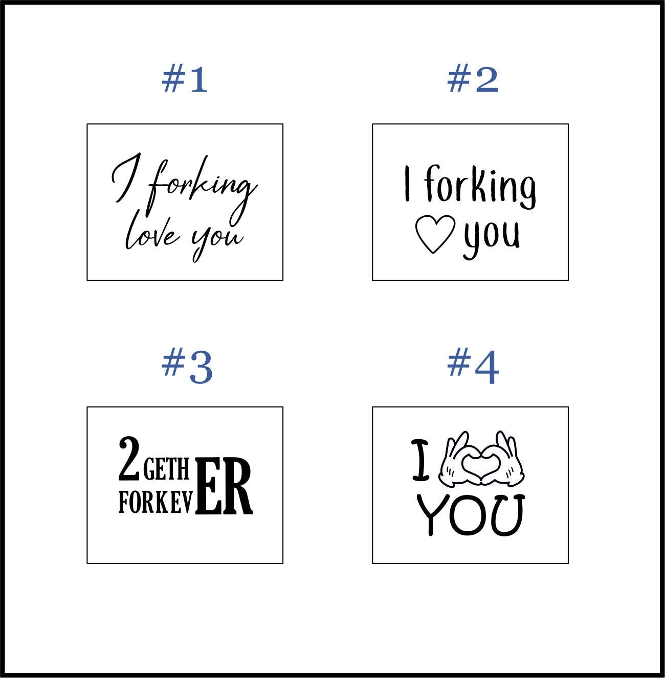 Ich liebe dich so sehr – Geschenk für Freund/Freundin, Jahrestags-, Valentinstags- oder Geburtstagsgeschenk für ihn, gravierte Gabel für Ehefrau/Ehemann