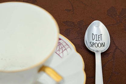 Engraved "Diet Spoon": Funny Weight Loss Gift