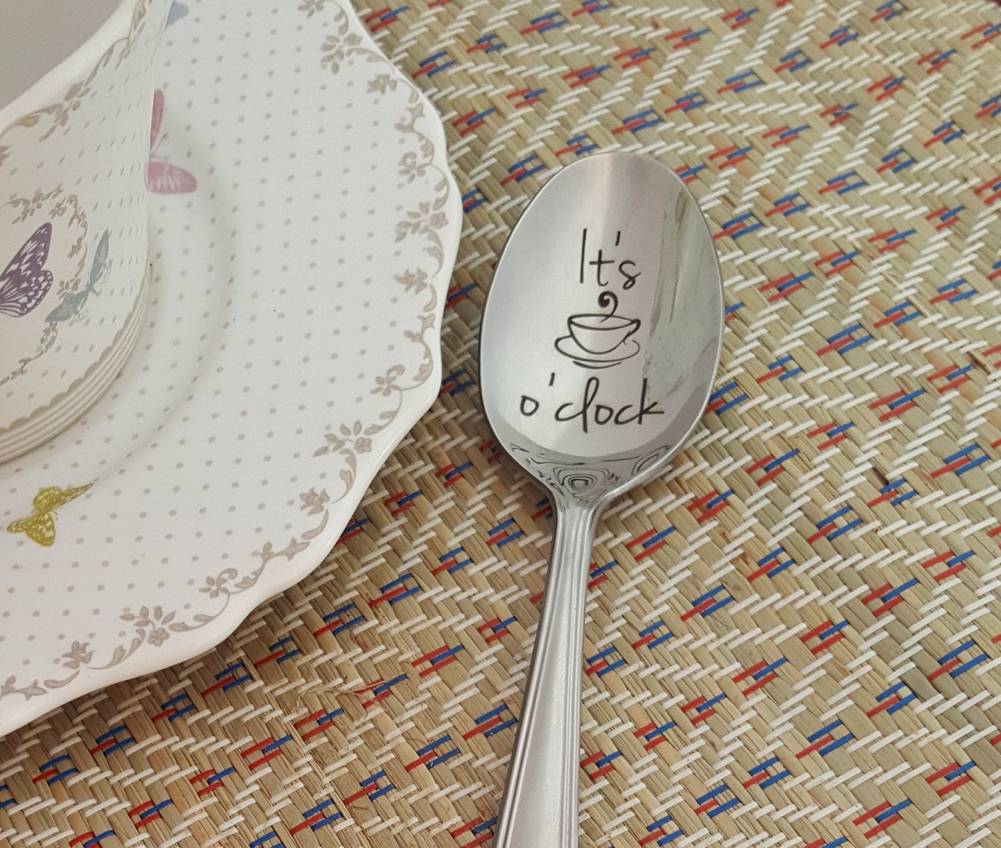 Engraved Coffee Spoon: Funny Coffee Quote Gift