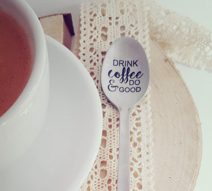 Coffee best gift for friend Engraved coffee spoon Best personalized spoon gift Engraved coffee present for friend Spoon gift for bestie