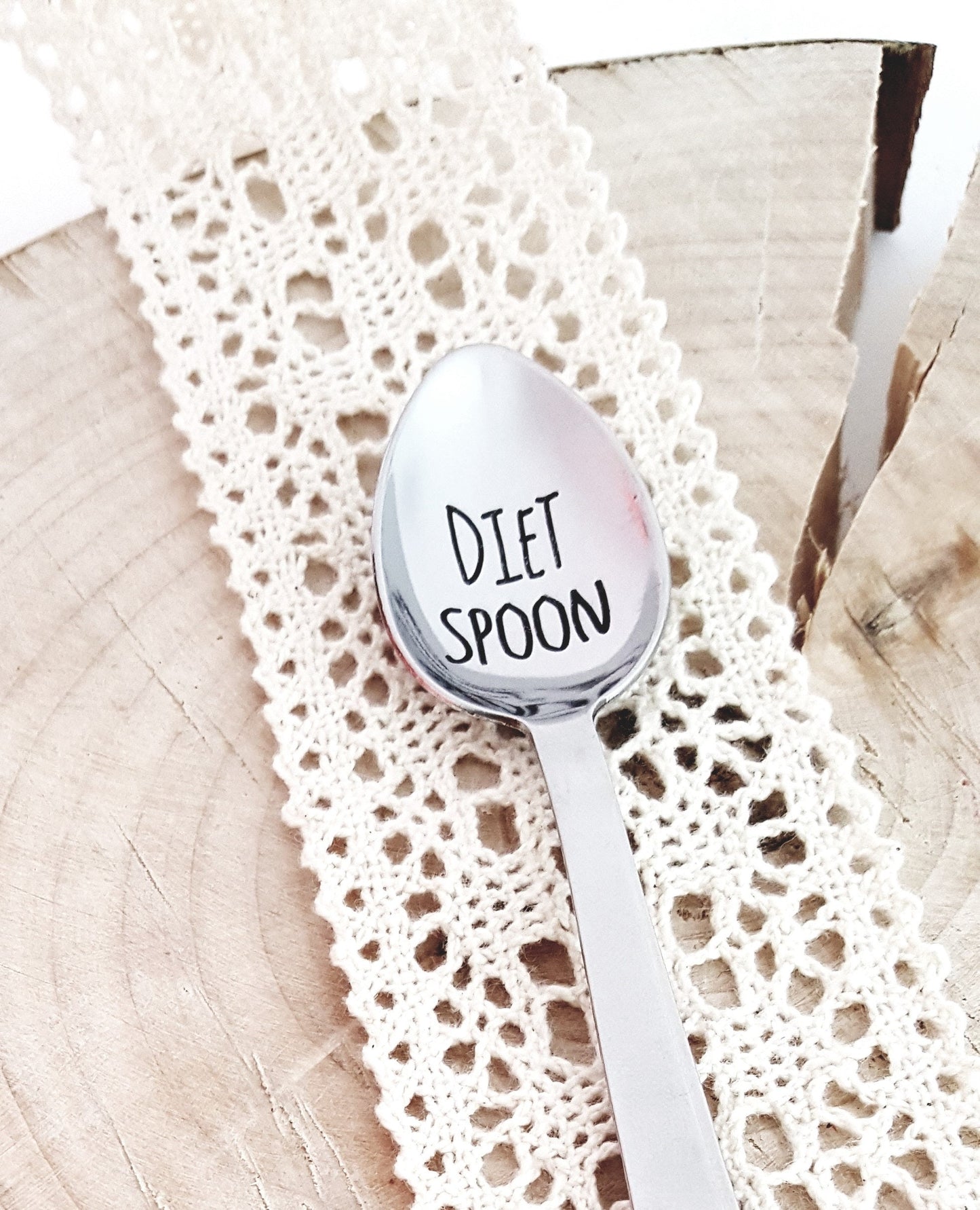 Engraved "Diet Spoon": Funny Weight Loss Gift