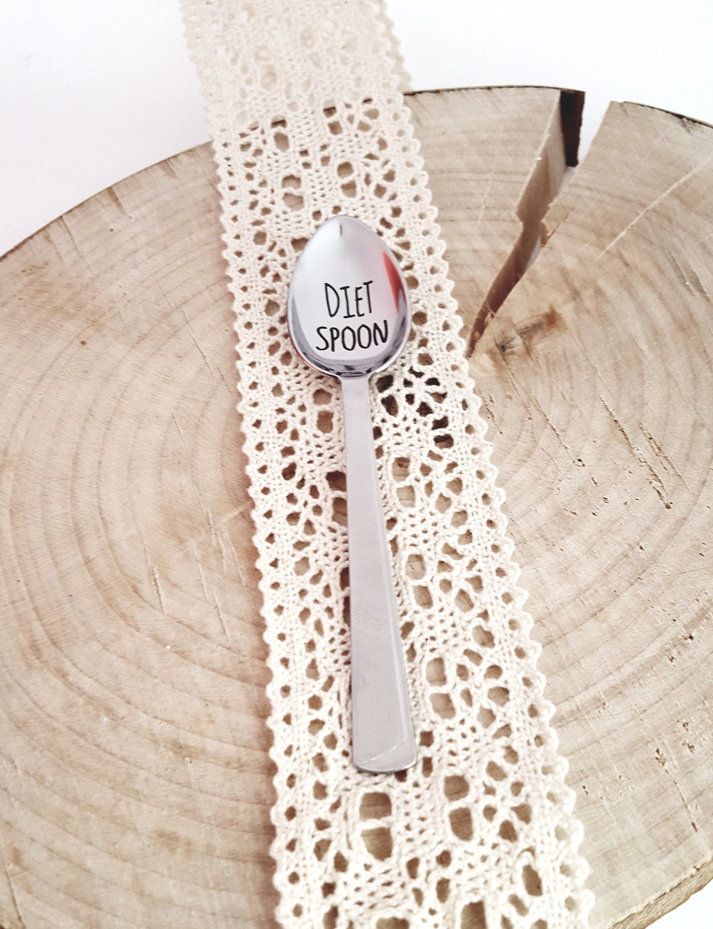 Engraved "Diet Spoon": Funny Weight Loss Gift