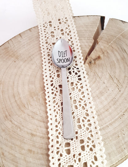 Engraved "Diet Spoon": Funny Weight Loss Gift