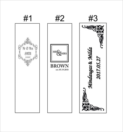 Wedding wine box Custom engraved anniversary box Wedding wine ceremony Wood engagement memory gift for couple Personalized wedding wine case