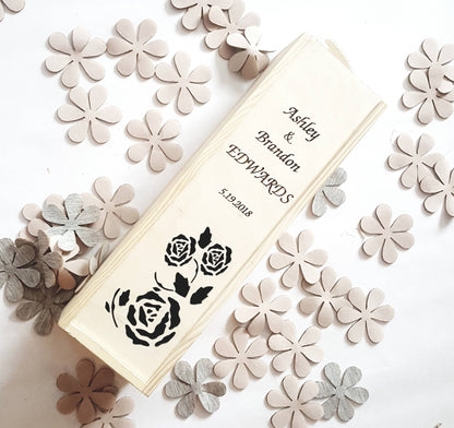 Custom wine box with names and wedding date, laser cut engraved wine case, anniversary gift for couple, wood present for bride and groom