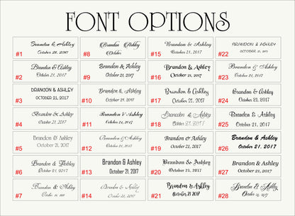 Engraved Wooden Anchor Favors: Beach Wedding Table Place Cards