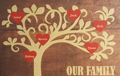 Wall sign, wooden home decor,