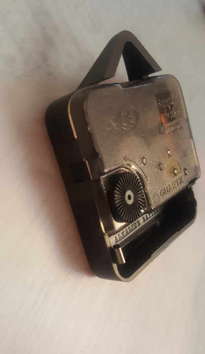 Custom acrylic wall clock with baby photo print, modern round clock, best gift for mother, grandparents, fathers day gift from daughter