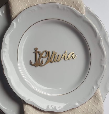 26 custom name cards with anchors +  Express shipping to UK by DHLEXPRESS