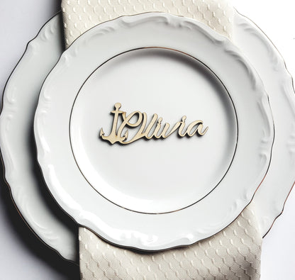 26 custom name cards with anchors +  Express shipping to UK by DHLEXPRESS