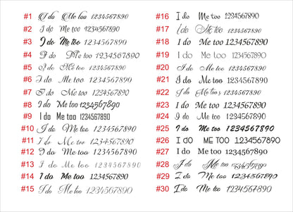 Wedding forks, customized engraved dining set, anniversary, engagement gift for couple, wedding silverware, Mr. and Mrs. for bride groom