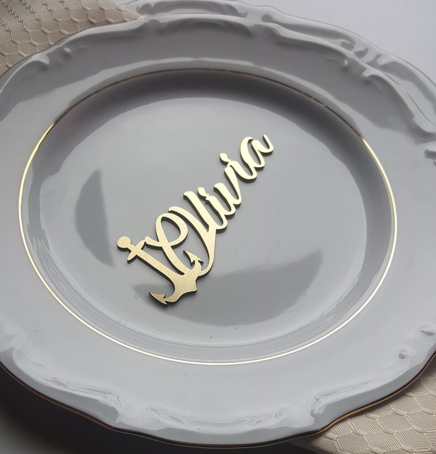 26 custom name cards with anchors +  Express shipping to UK by DHLEXPRESS