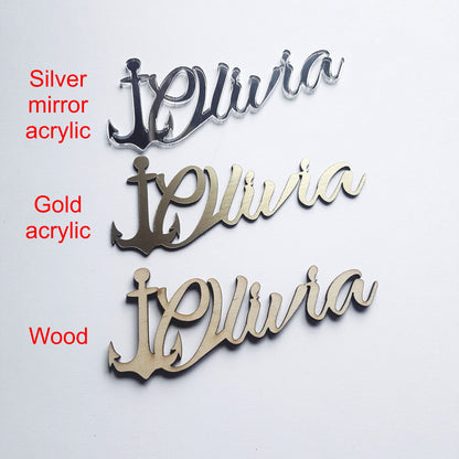 26 custom name cards with anchors +  Express shipping to UK by DHLEXPRESS