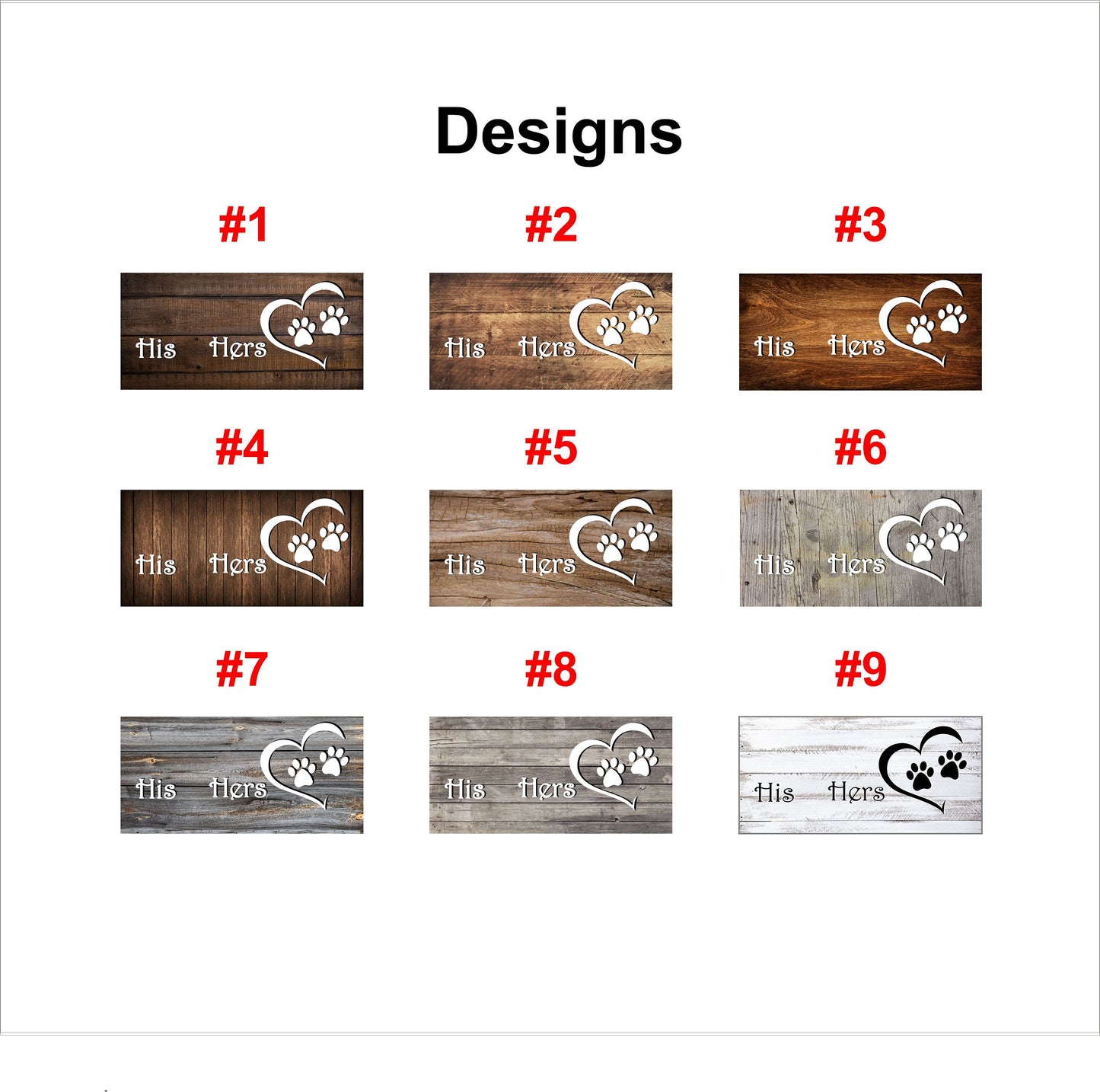 Personalized Wooden Key Rack with Hooks: Dog Leash Holder