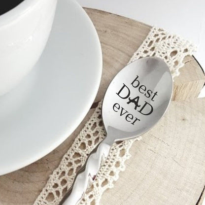 Mothers coffee spoon, best mom ever, mothers day gift from daughter, engraved gift for mum, mamas tea spoon, the best mom, tea time