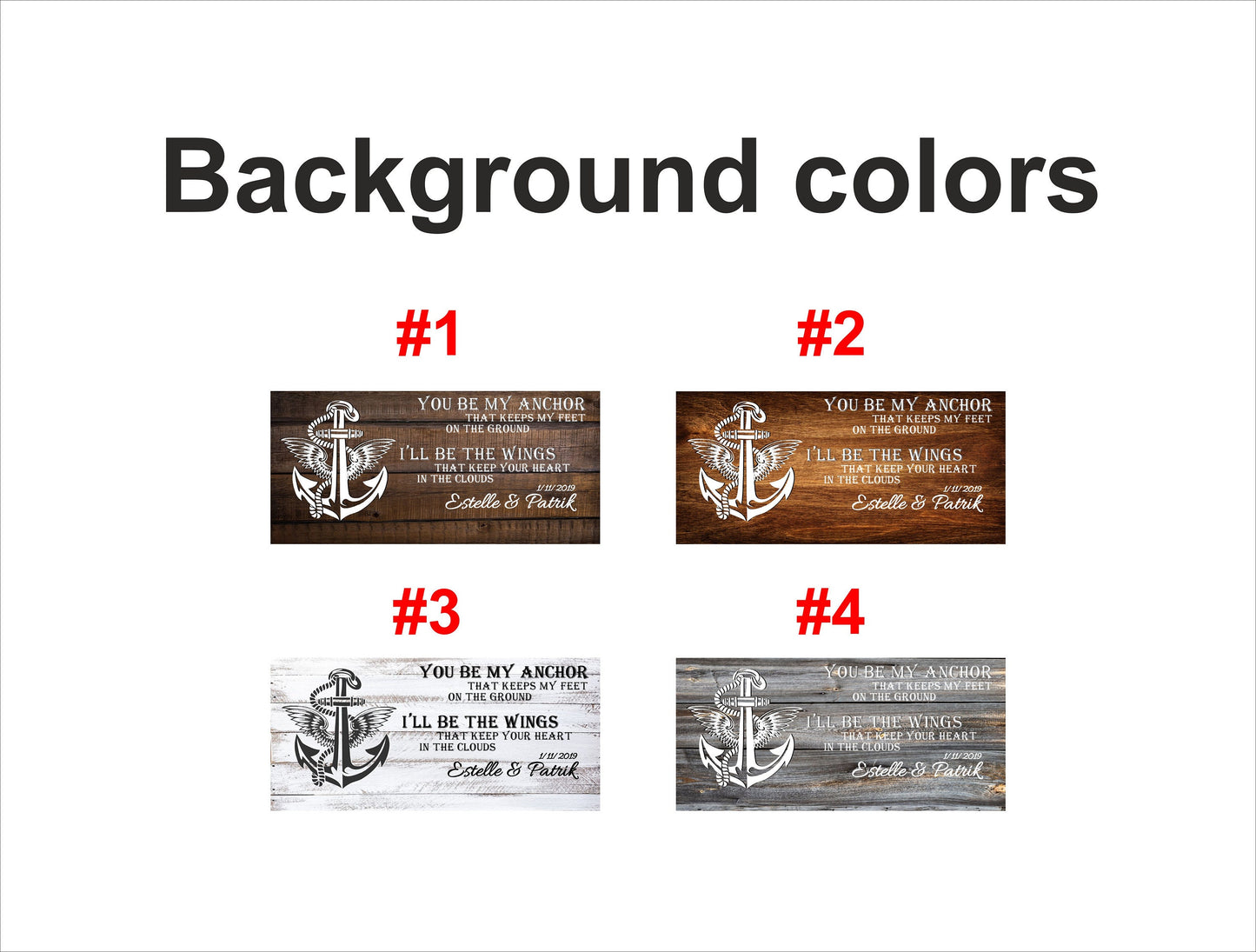 Personalized Family Key Holder: Beach Theme Anchor Gift