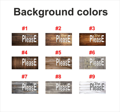 Wood Key Holder with Hooks: Wall Mounted Key Organizer