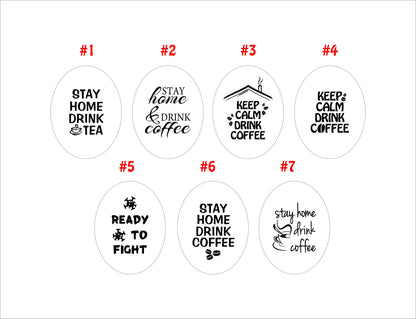 Engraved Coffee Spoon: Personalized Stainless Steel Teaspoon, Lockdown Gift