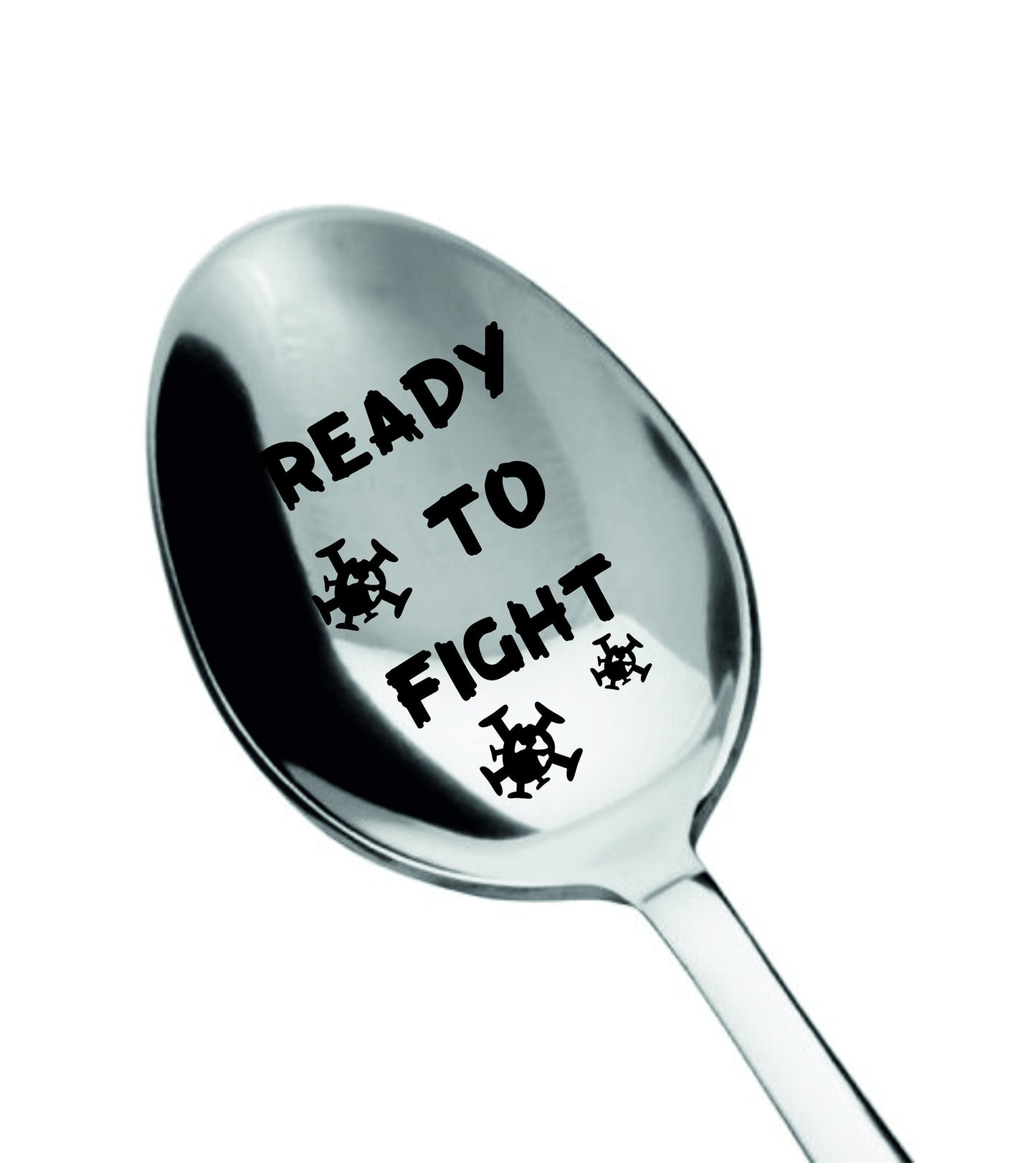 Engraved Coffee Spoon: Personalized 2020 Lockdown Keepsake