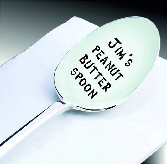 Engraved Ice Cream Spoon: Personalized Stainless Steel Coffee Spoon