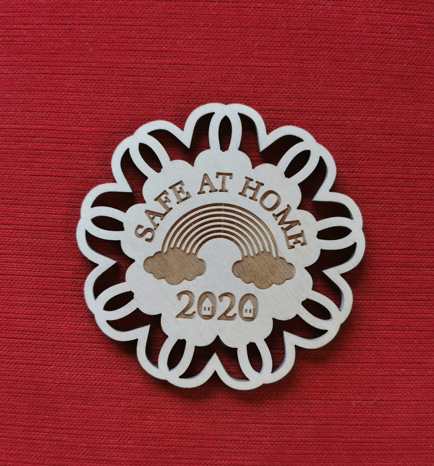 2020 Christmas gift,  lockdown decoration, personalized quarantine ornament, isolation family keepsake, pandemic bauble