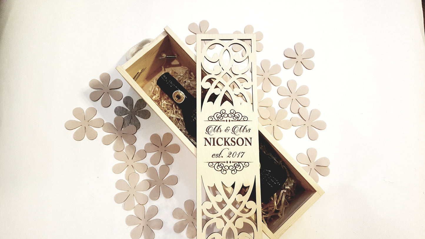 CUSTOM ORDER. 3 boxes with different  personalized engraving on each. Express shipping by DHL