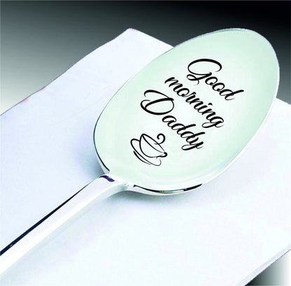 Personalized Ice Cream Spoon for him, Engraved Mom's Peanut Butter Shovel, Family Christmas Basket Filler, Funny Christmas Stocking Stuffer