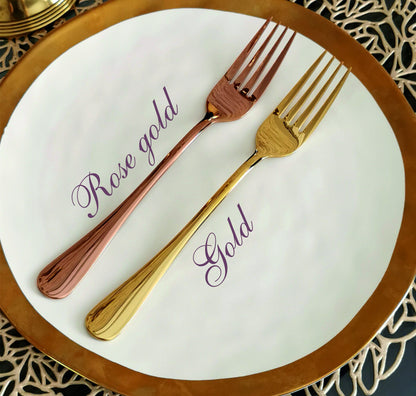 Engraved Anchor Wedding Forks: Personalized Beach Theme Flatware Set
