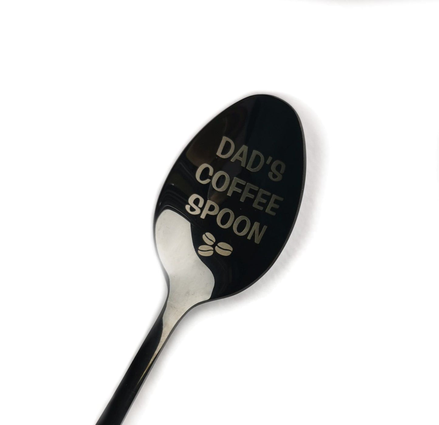 Engraved Nutella Spoon: Personalized Gold Stainless Steel Gift