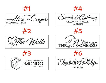 Wooden engraved wine box ceremony, Personalized wedding gift for Mr Mrs, Laser cut anniversary engagement housewarming Christmas wine bag