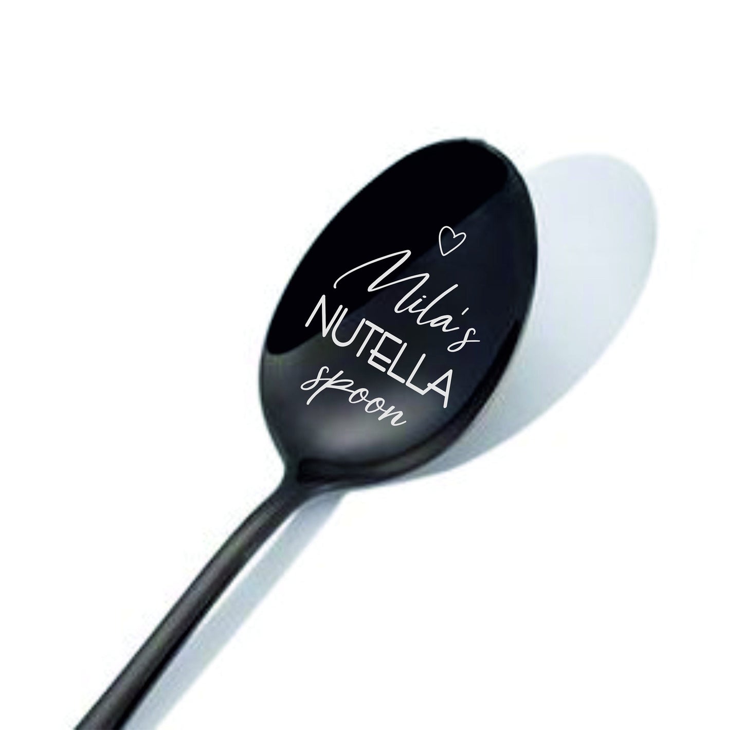 Engraved Spoon with Name, Personalized Peanut Butter Shovel, Custom Stocking Stuffer, Christmas gift for him under 20, White Elephant Gift