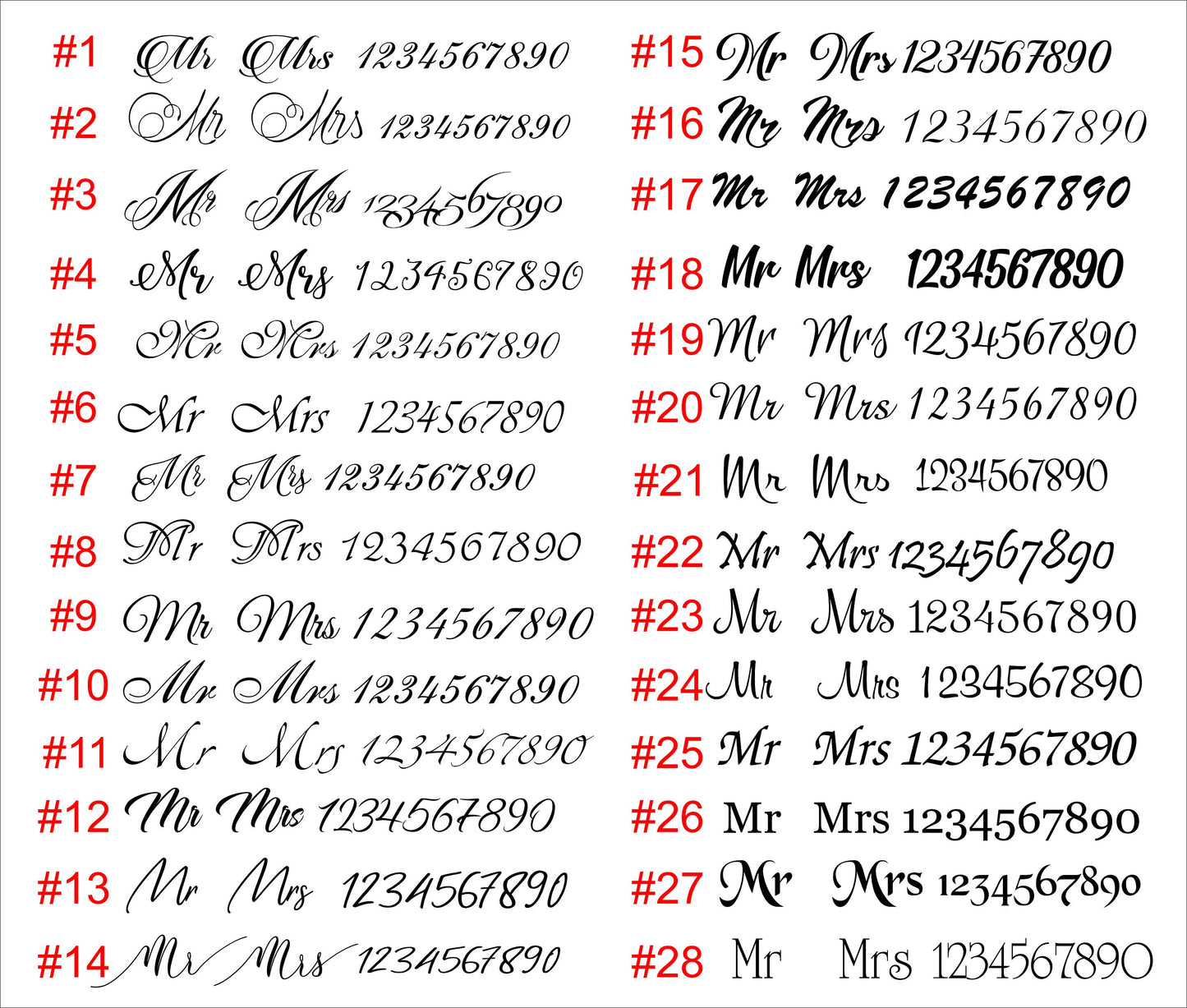 Engraved Gold Wedding Forks: Personalized Mr & Mrs Keepsake