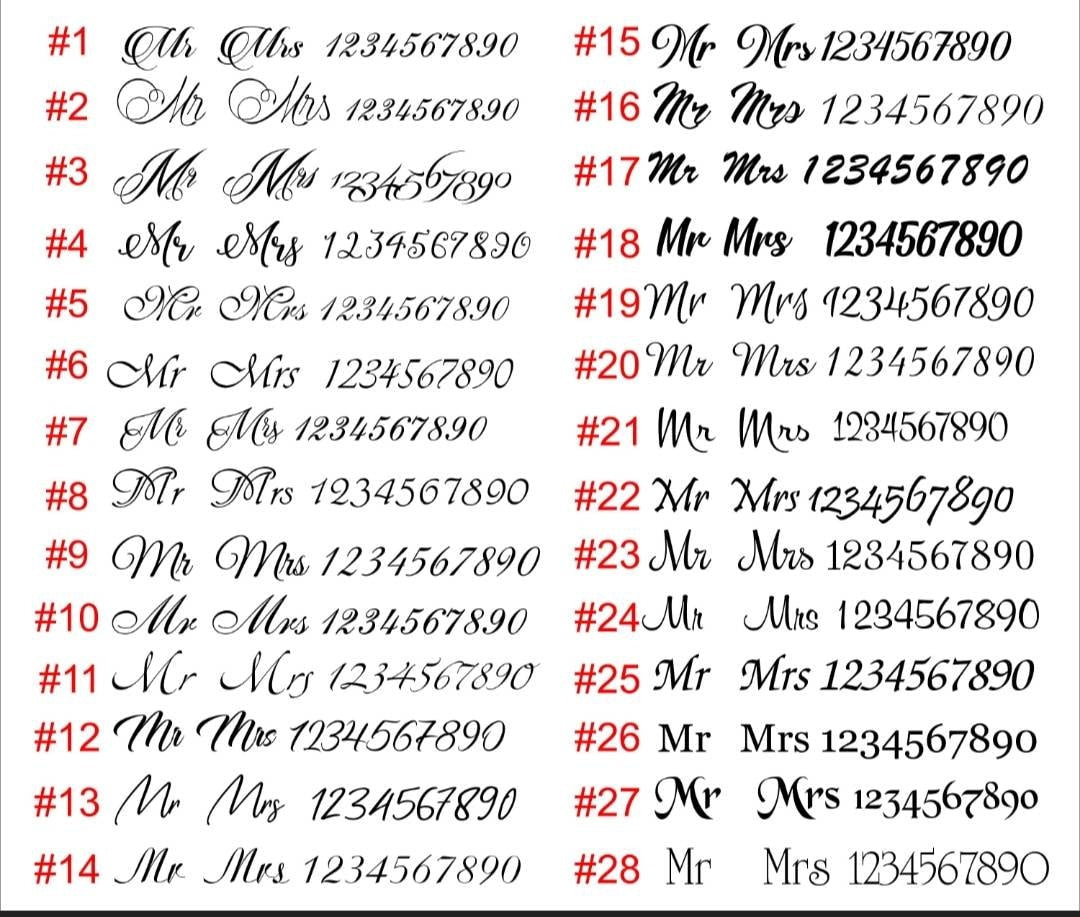 Engraved Wedding Forks Set: Personalized Bridal Shower Gift