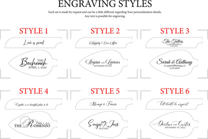 Personalized Gold Wedding Cake Knife and Server Set: Engraved Bridal Gift