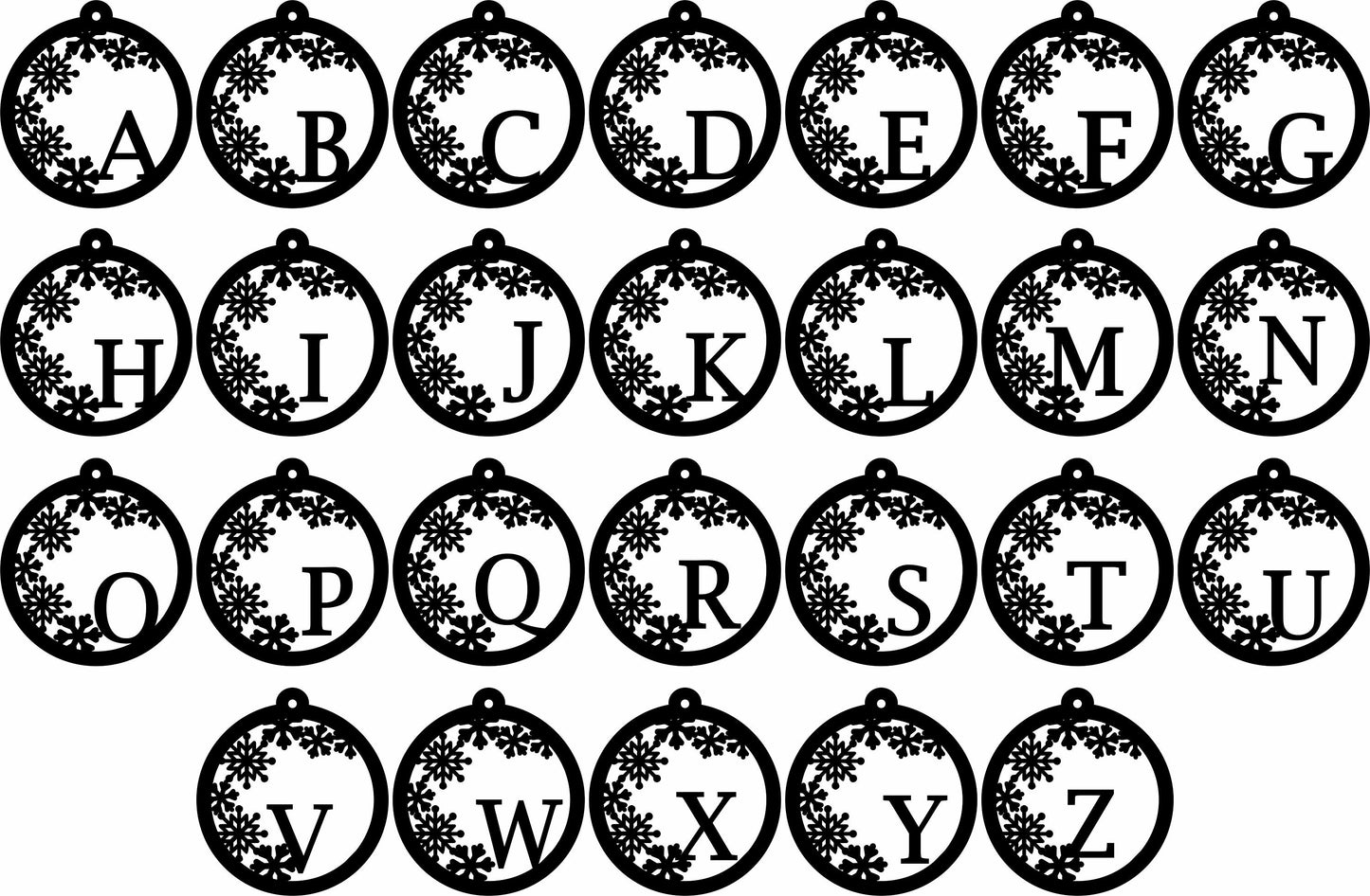 Personalized 3D Christmas Name Ornament: Laser Cut Black Gold Family Decoration for Xmas Tree or Gift Wrapping, Name Last Name Decor