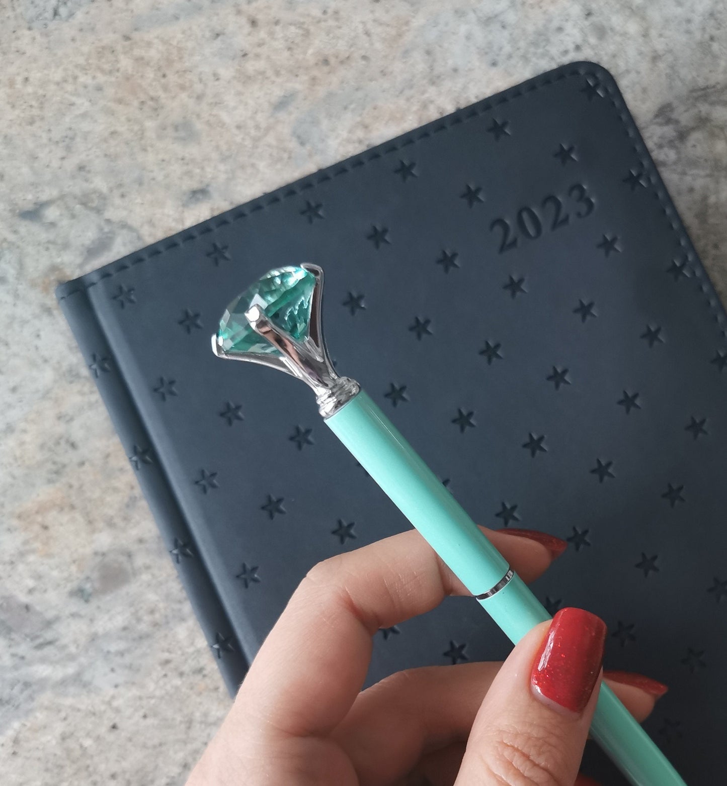 Personalized Diamond Pen Engraved Wedding Bridal Shower Favor for Guest Bridesmaid Inspired Gift Custom Name Text Crystal Ballpoint for Her