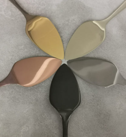 Personalisiertes Tortenmesser- und -heber-Set für Hochzeiten: Gravierter Edelstahl