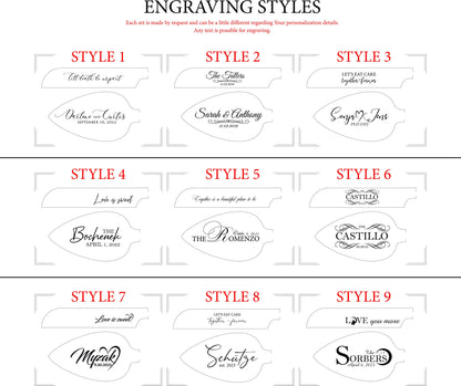 Luxury Customized Wedding Cake Cutting Set,  Solid Engraved Server Knife Gift, Personalized Anniversary Birthday New House Keepsake for her