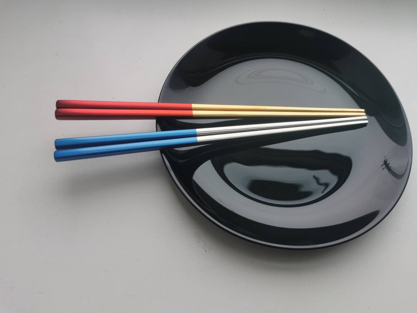 Engraved Chopsticks Set: Personalized Stainless Steel Cutlery, Gift Wrapped