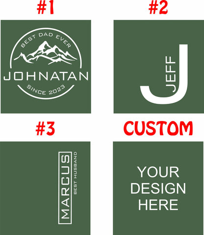 Personalized Insulated Travel Mug for Camping & Farmhouse Lovers: Engraved Stainless Steel Hot Coffee Cup 15 oz, Christmas Gift for Husband