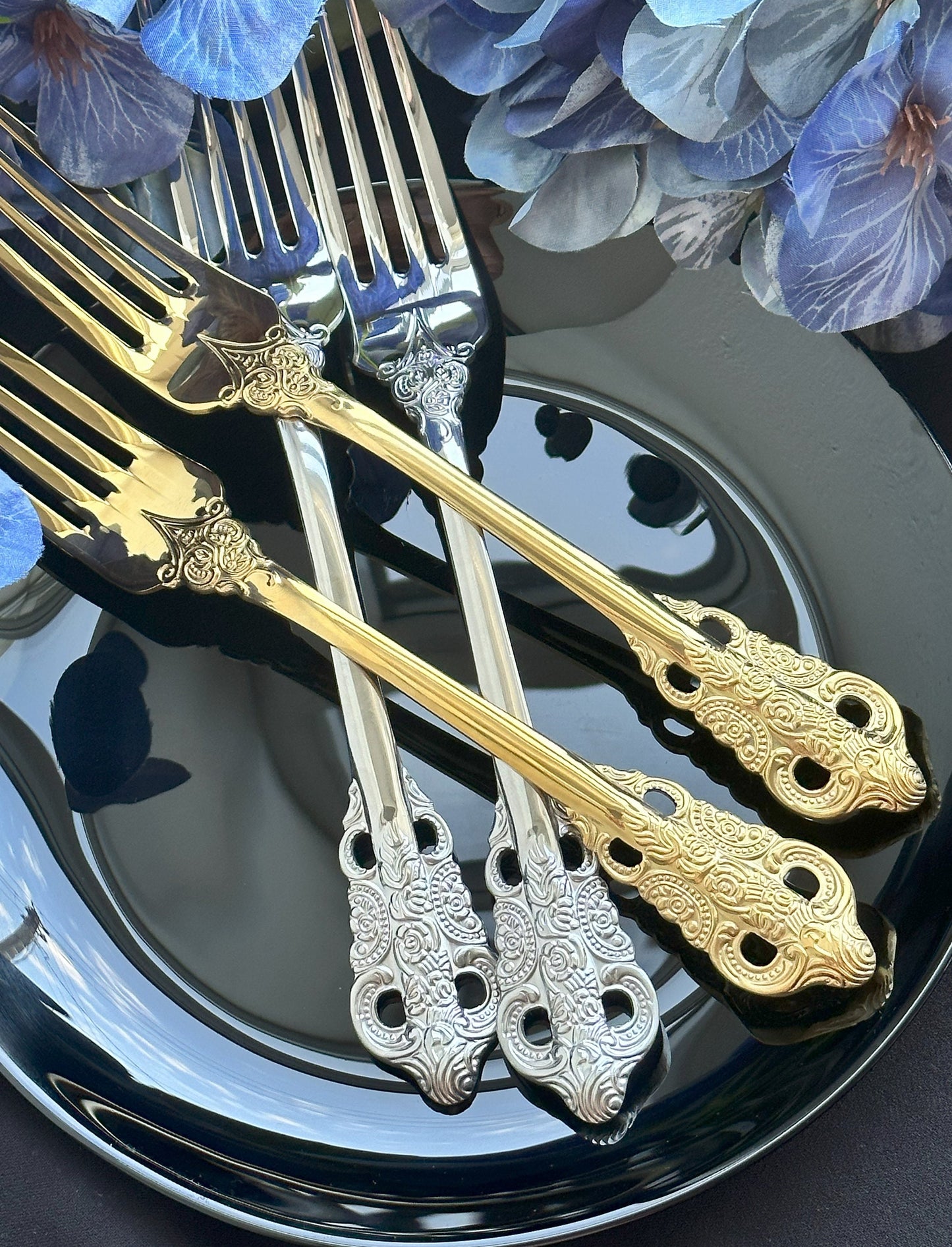Engraved Wedding Forks Set: Personalized Mr & Mrs Keepsake