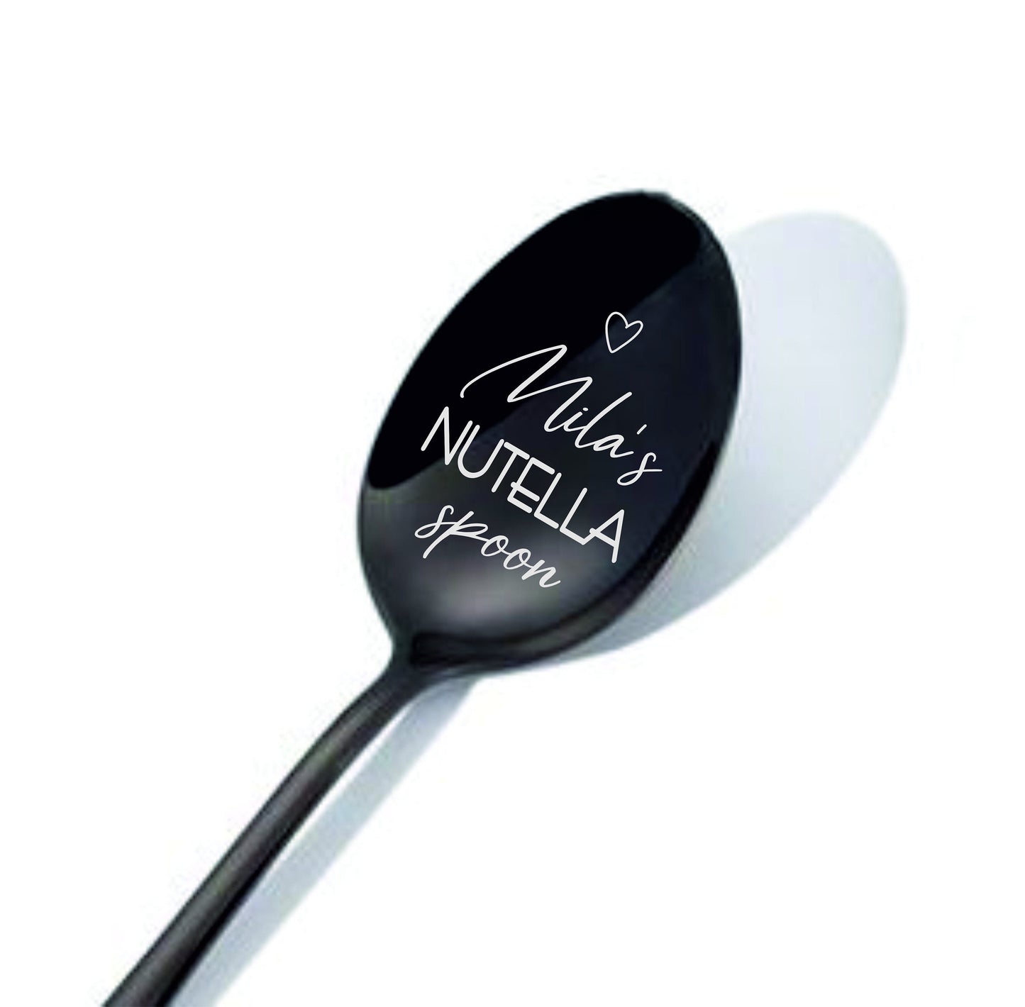 Personalized Cocoa Spoon, Engraved Peanut Butter Shovel for Dad, Stocking Stuffer for Kids, Family Corporate Favors, Christmas Basket Filler