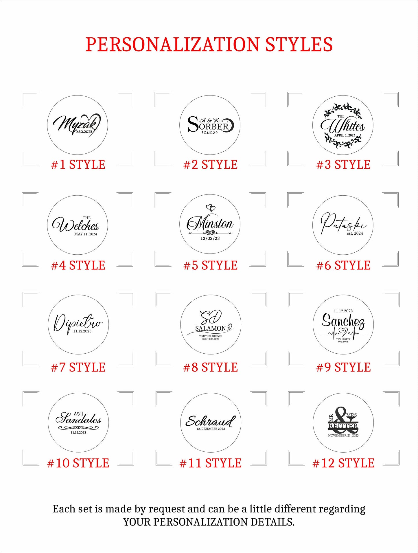 Personalized Porcelain Wedding Plate for Cake Cutting Serving Tasting Ceremony: Elegant Keepsake with Last Name Initials, Date, Mr Mrs Logo