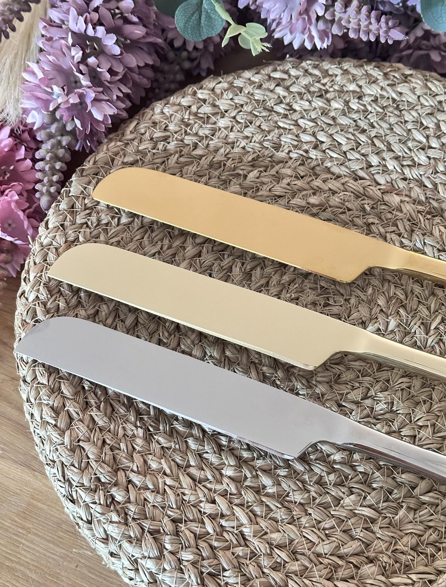 Custom Engraved Cake Cutting Set for Bride and Groom Table: Unique Wedding Reception Gift, Bridal Shower or Anniversary Keepsake